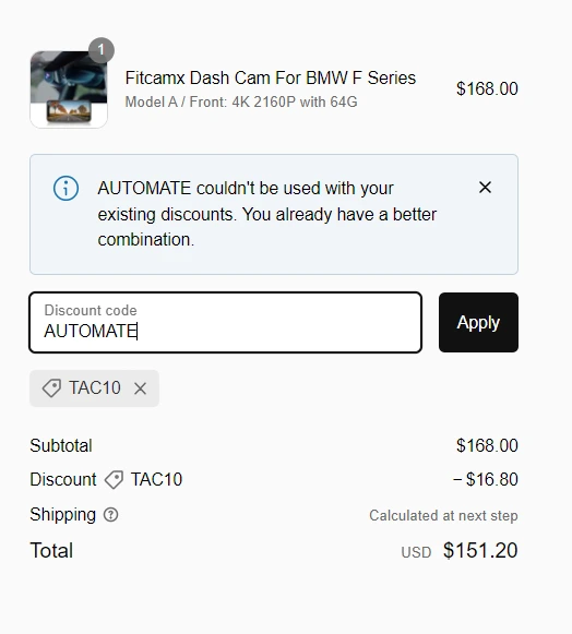 Fitcamx double coupon
