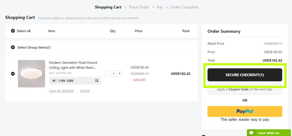 Litfad Checkout