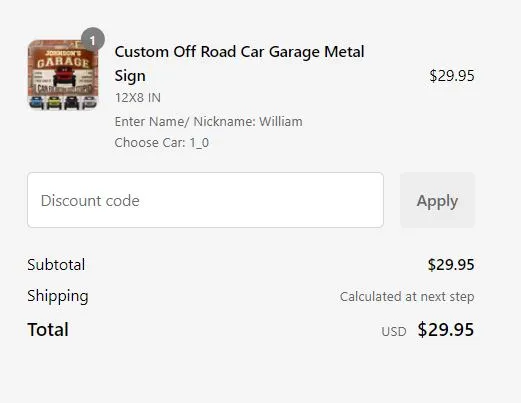MetalSignNoDisc