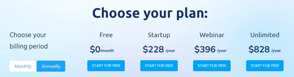 Systeme.io annual plans